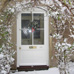 New glazed front door